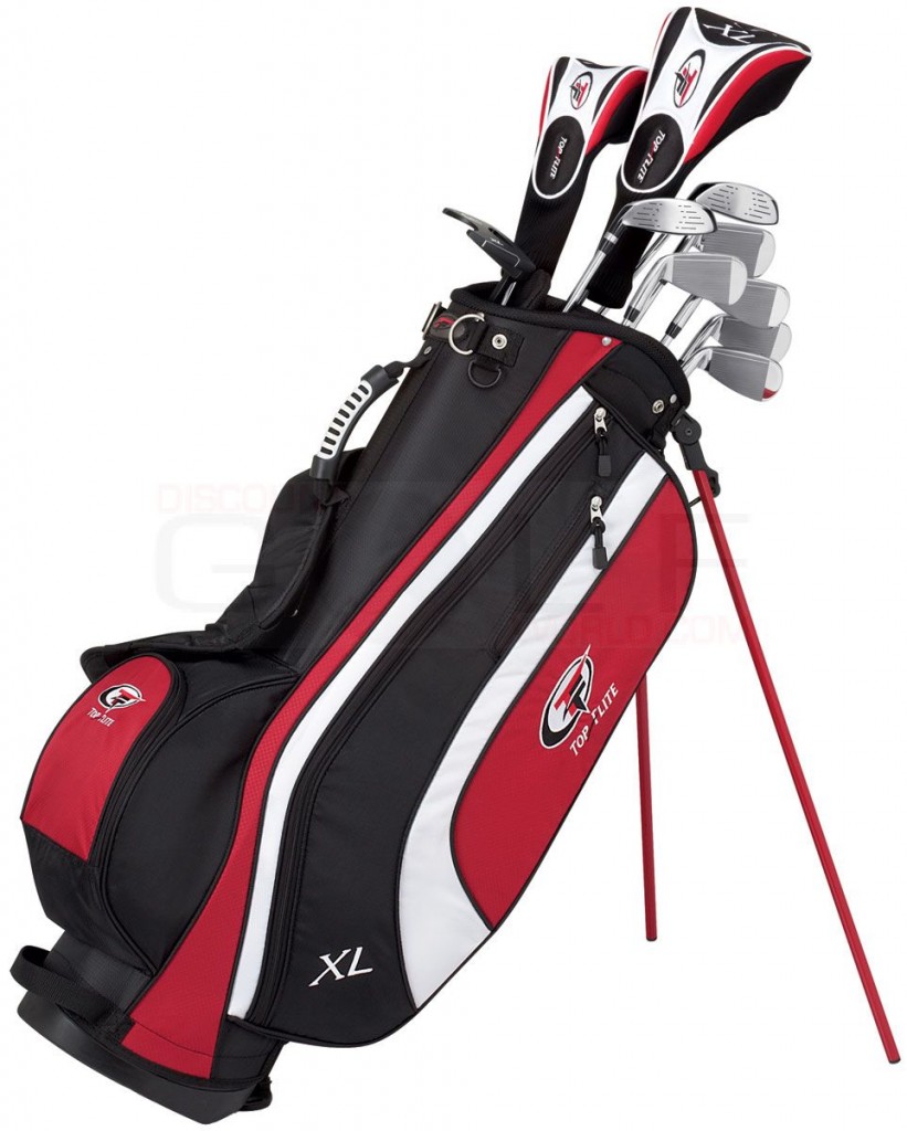 Golf Bag with Clubs